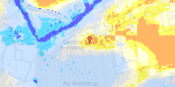 Ekstrem regn på Thorsvej 29