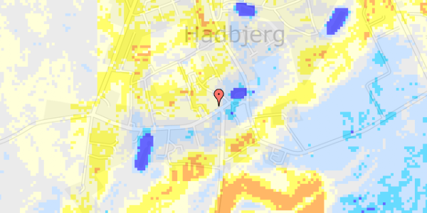 Ekstrem regn på Bavnehøjvej 143