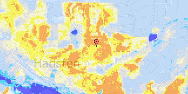 Ekstrem regn på Ellemosevej 18