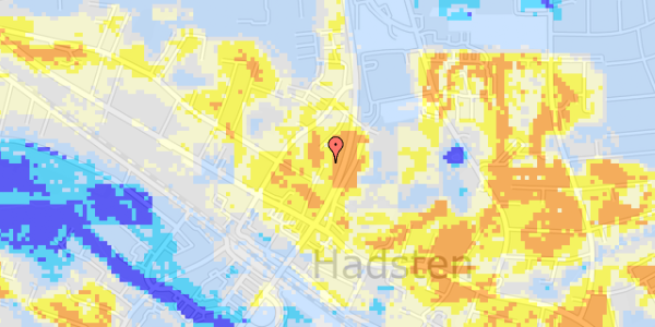 Ekstrem regn på Ellevej 10