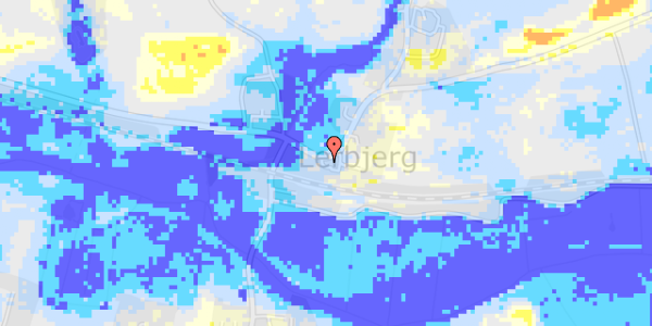 Ekstrem regn på Hadstenvej 22