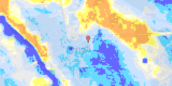 Ekstrem regn på Hammelvej 41