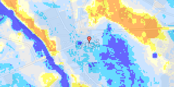 Ekstrem regn på Hammelvej 43