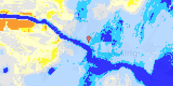 Ekstrem regn på Hoelvej 2