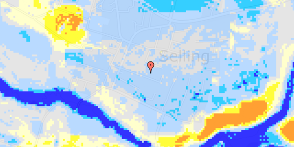 Ekstrem regn på Holbergsvej 7