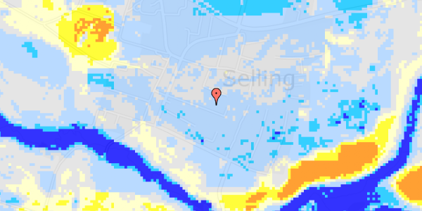 Ekstrem regn på Holbergsvej 9