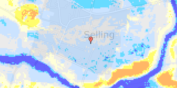 Ekstrem regn på Holbergsvej 24