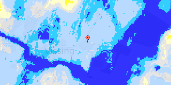 Ekstrem regn på Hovhedevej 34