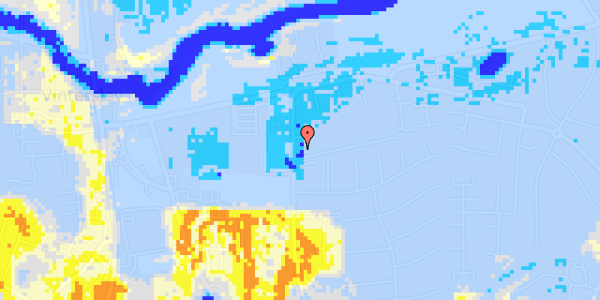 Ekstrem regn på Hovvej 88A, . 1