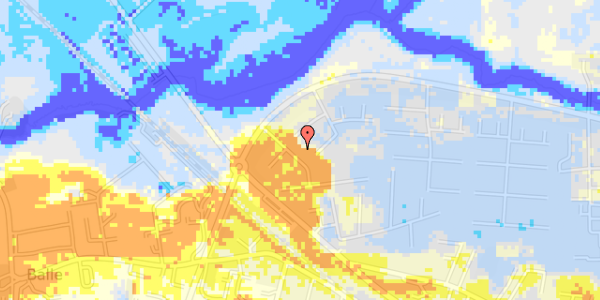 Ekstrem regn på Islandsvej 5