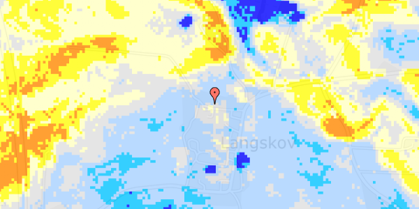 Ekstrem regn på Langskovvej 21