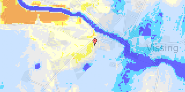 Ekstrem regn på Lerbjergvej 3