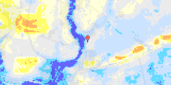 Ekstrem regn på Lerbjergvej 28