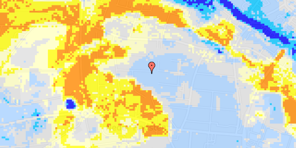 Ekstrem regn på Marsvej 1