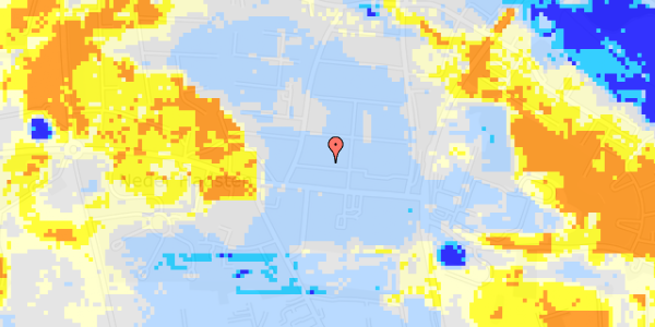 Ekstrem regn på Orionsvej 7