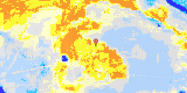 Ekstrem regn på Venusvej 28