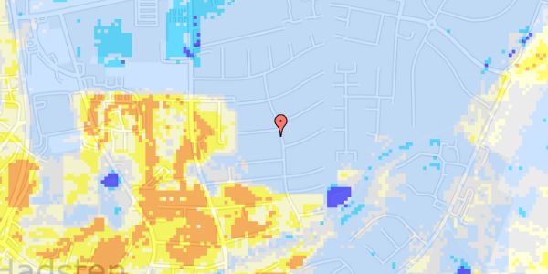 Ekstrem regn på Vermundsvej 21