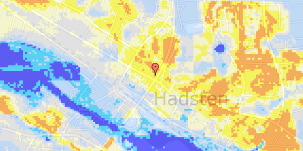 Ekstrem regn på Vesselbjergvej 9