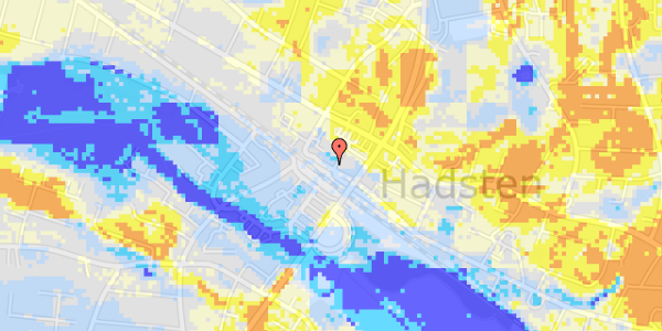 Ekstrem regn på Østergade 9