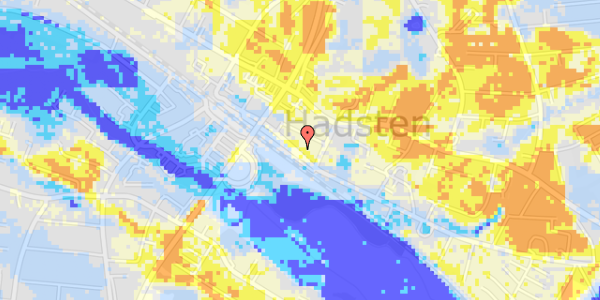 Ekstrem regn på Østergade 35, st. 