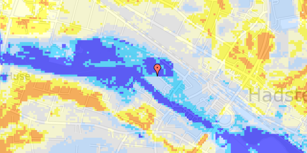 Ekstrem regn på Ågade 93, st. 