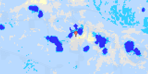 Ekstrem regn på Birkemosevej 8