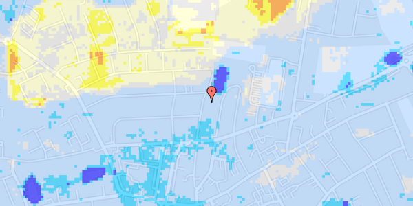 Ekstrem regn på Bredefeldsvej 14A