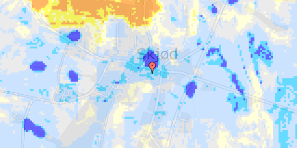 Ekstrem regn på Bygaden 17