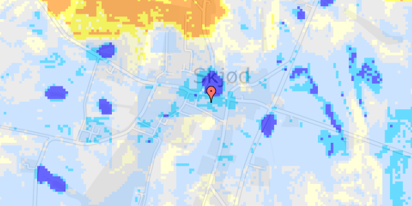 Ekstrem regn på Bygaden 21