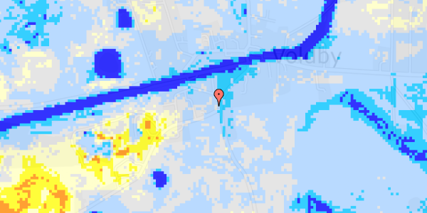 Ekstrem regn på Farrevej 2