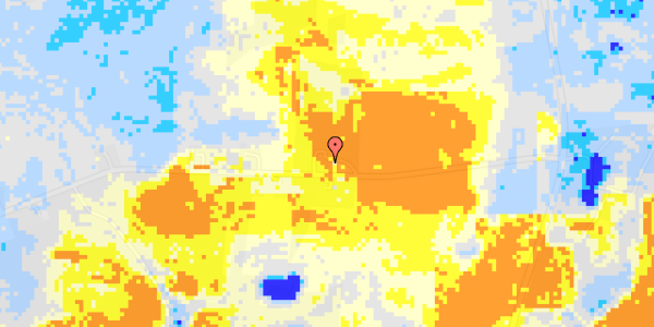 Ekstrem regn på Frijsendalvej 115