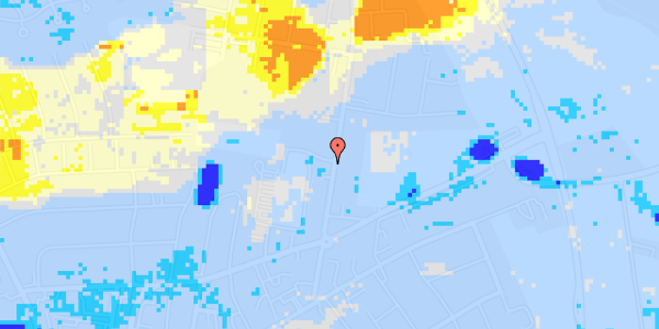 Ekstrem regn på Gl Randersvej 43