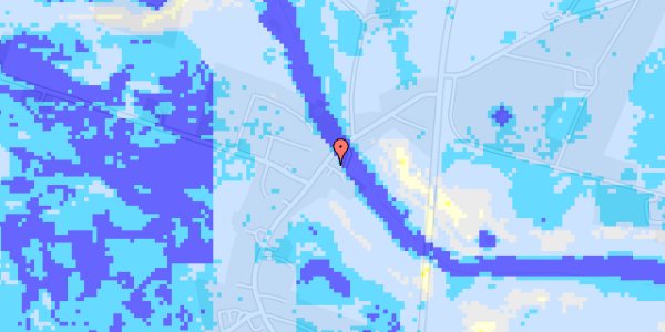 Ekstrem regn på Gl Skanderborgvej 91