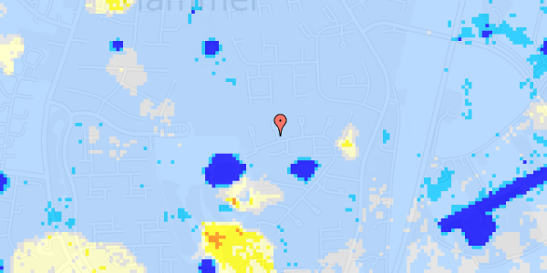 Ekstrem regn på Jagtvej 42