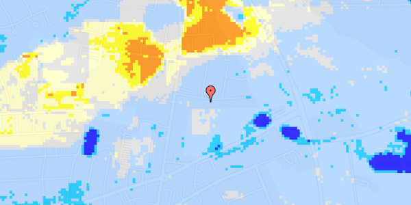 Ekstrem regn på Langagervej 10