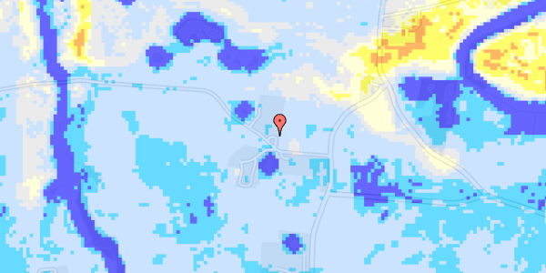 Ekstrem regn på Lyngbyvej 8