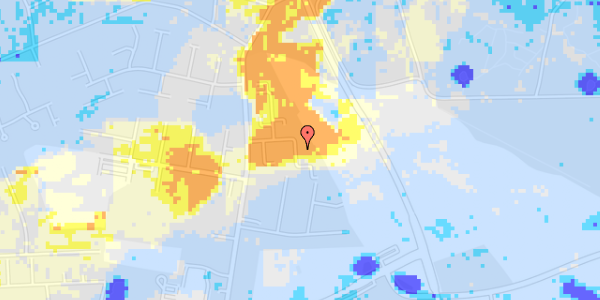 Ekstrem regn på Malerkrogen 28