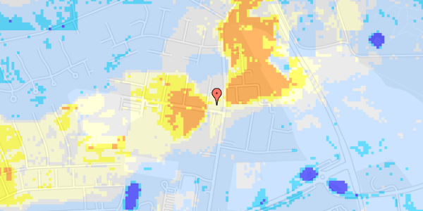 Ekstrem regn på Minervavej 2