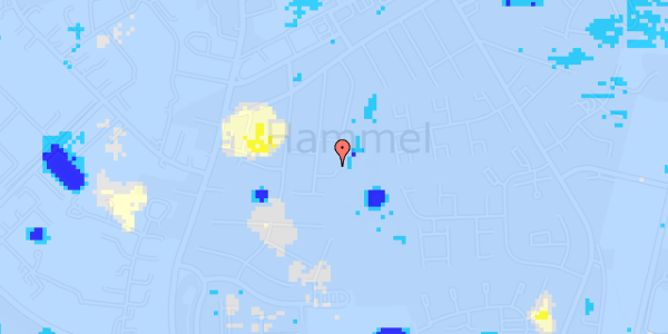 Ekstrem regn på Rolighedsvej 17B