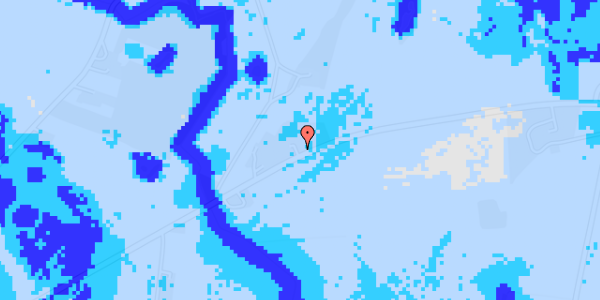 Ekstrem regn på Silkeborgvej 76