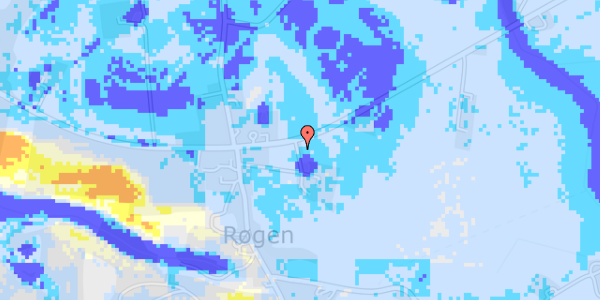 Ekstrem regn på Silkeborgvej 159