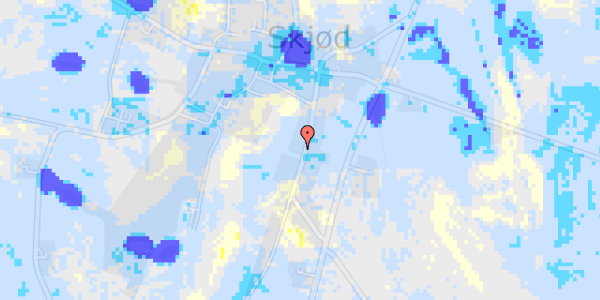 Ekstrem regn på Skræddergyden 30