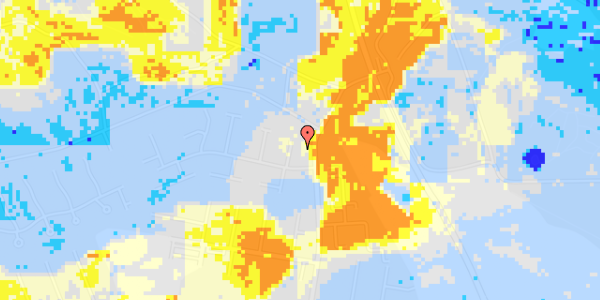 Ekstrem regn på Solbakken 4