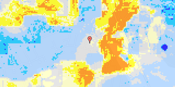 Ekstrem regn på Solbakken 16