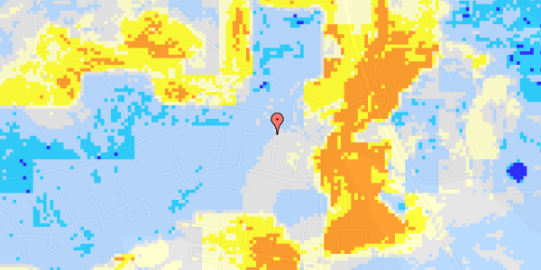 Ekstrem regn på Solbakken 24