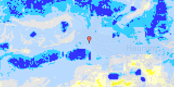 Ekstrem regn på Vestermarksvej 1