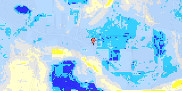 Ekstrem regn på Viborgvej 826