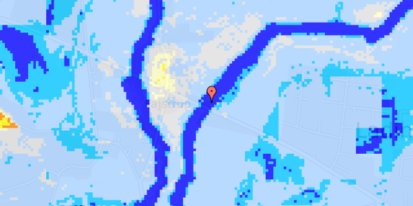 Ekstrem regn på Viborgvej 900