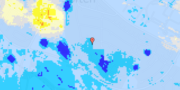 Ekstrem regn på Ananasvej 13