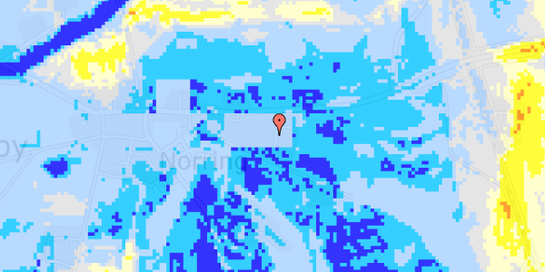 Ekstrem regn på Anneksvej 6